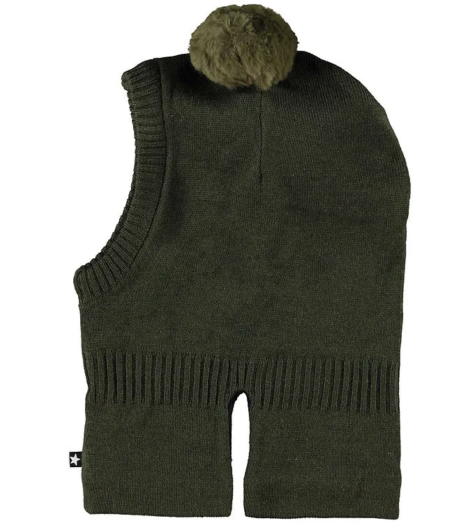 Molo Bivakmuts - 2-lag - Kado - Wol/Acryl - Dusty Green