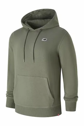 Trui New Balance Men Small Logo Hoodie Deep Olive Green